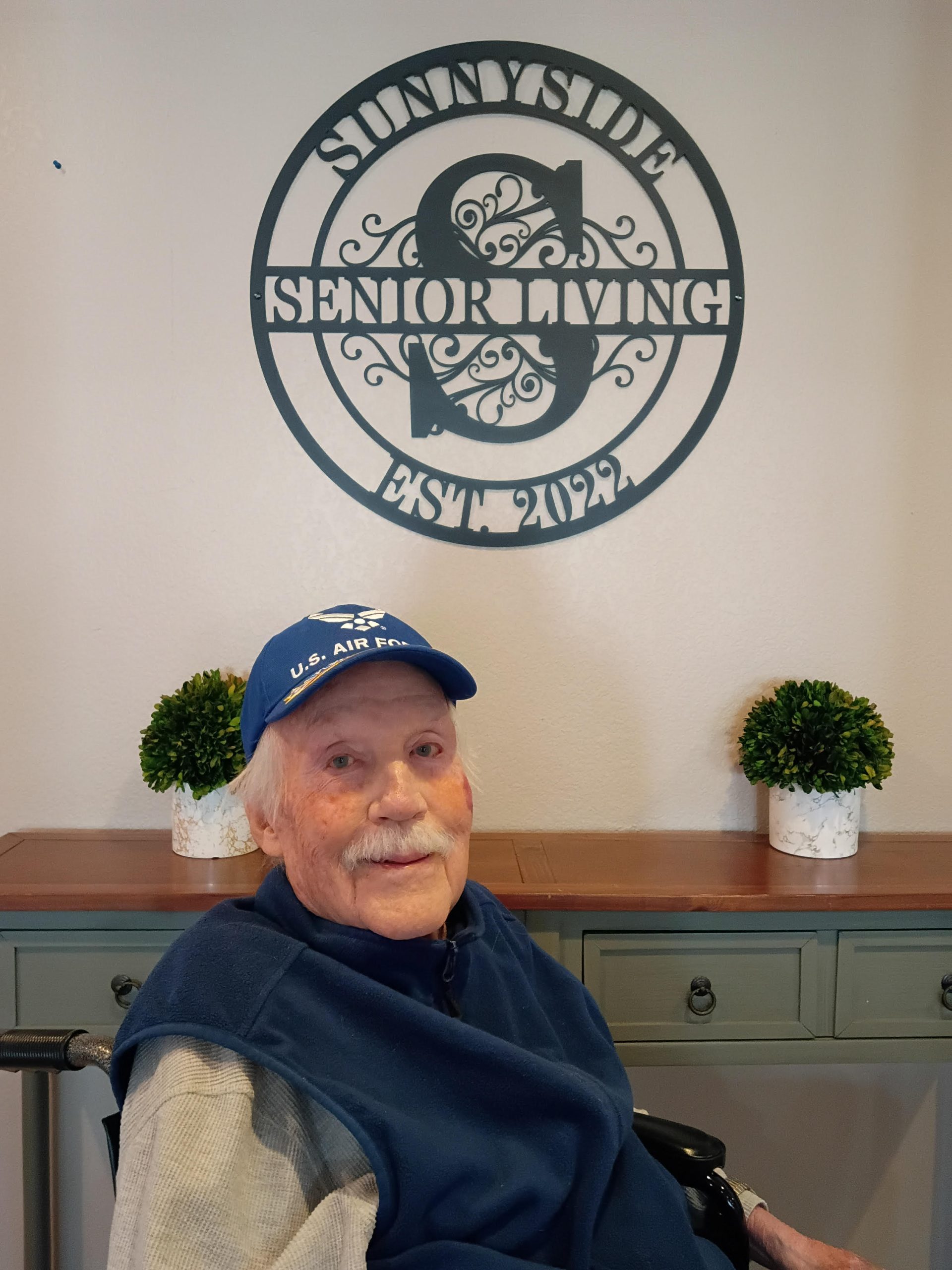 Residents at Sunnyside Senior Living in Turlock enjoying springtime activities and May celebrations together.